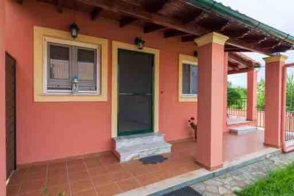 Sofis Private House With Big Garden Apartment Alykes Potamou Bagian luar foto