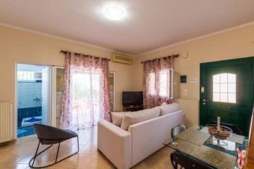 Sofis Private House With Big Garden Apartment Alykes Potamou Bagian luar foto