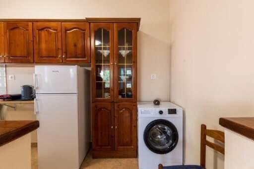Sofis Private House With Big Garden Apartment Alykes Potamou Bagian luar foto